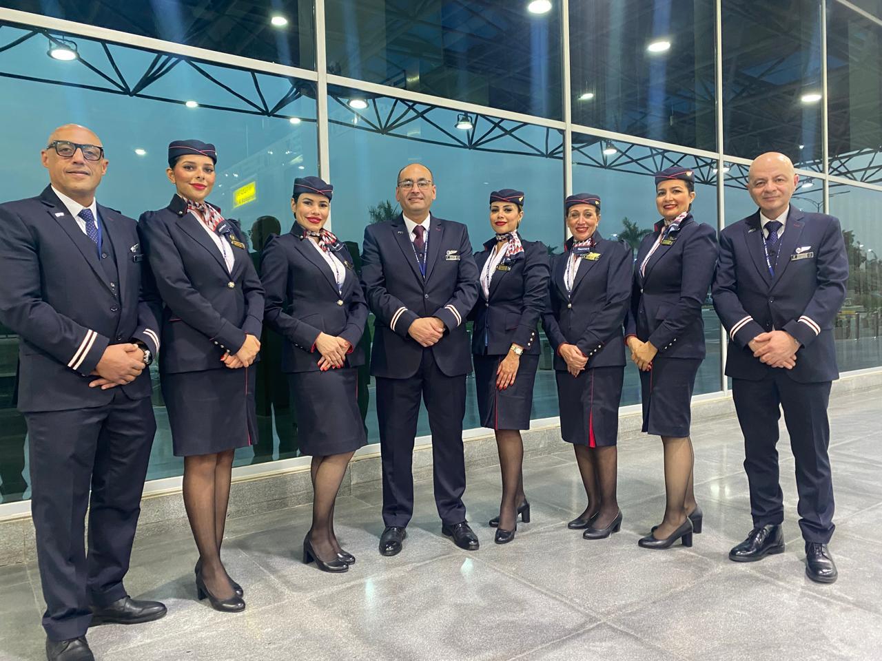 مصر للطيران تستقبل أول طائرة صديقة للبيئة